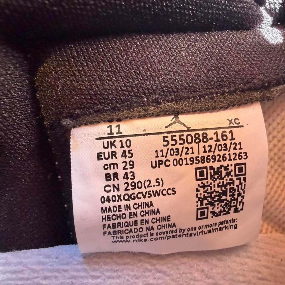 Nike Air Jordan 1 Retro High OG Heritage US 11 - Picture 6 of 8